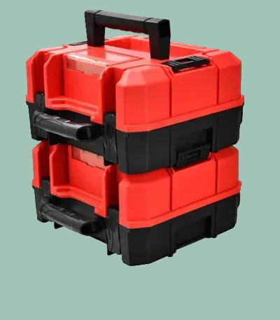 2 Caisses a outils empilables