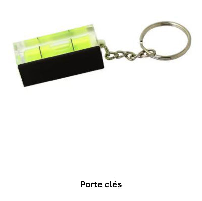 niveau à bulle porte clés