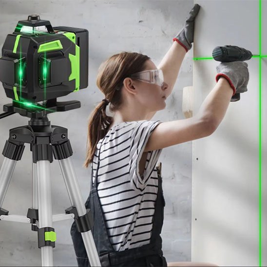 Niveau laser mini ligne murale