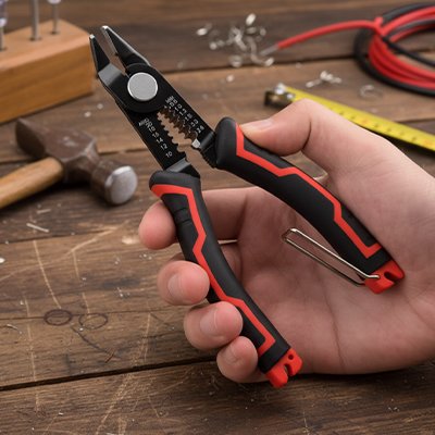 Pince a denuder maniable ferme