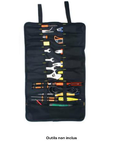 sac a outils noir pliable