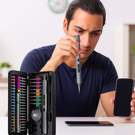 tournevis electrique reparation telephone portable