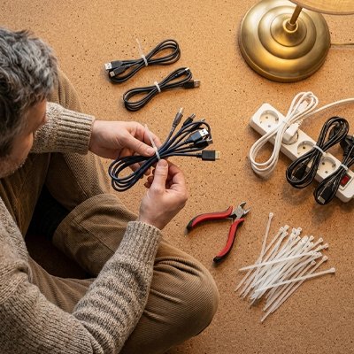 Collier de serrage se fixe facilement sans outil 