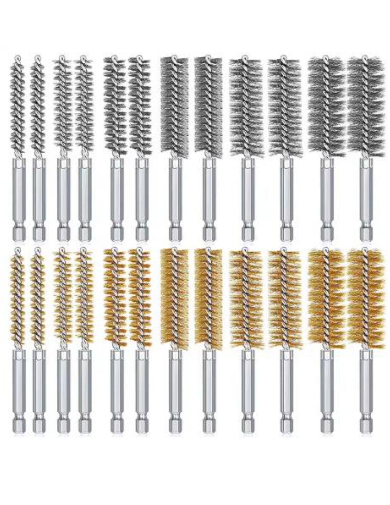 Ensemble 24 brosses