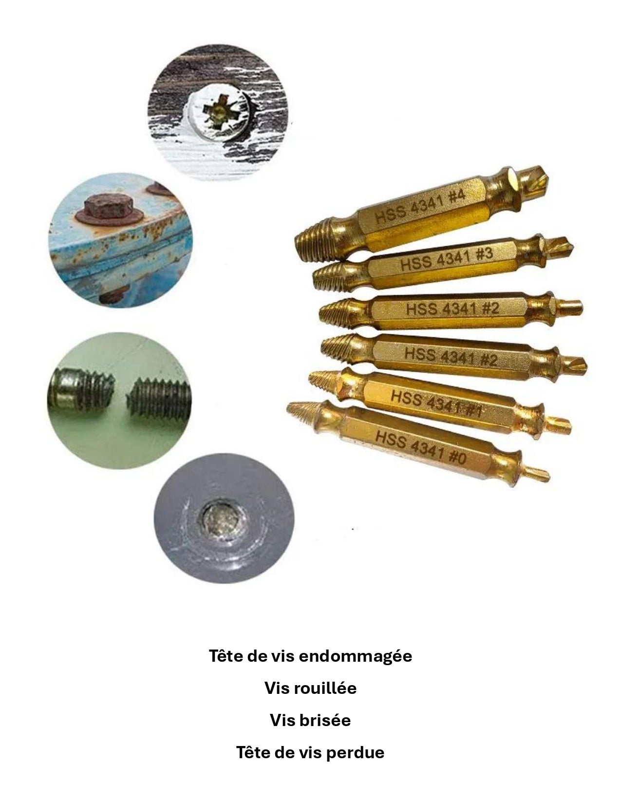 Extracteurs de vis fonctions