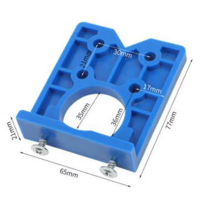 Gabarit de perçage de charnière dimensions