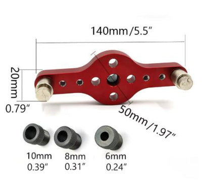 Gabarit de perçage dimensions