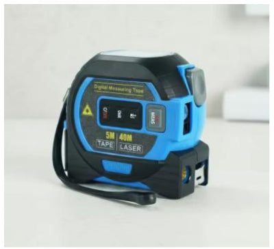 METRE LASER bleu 40m