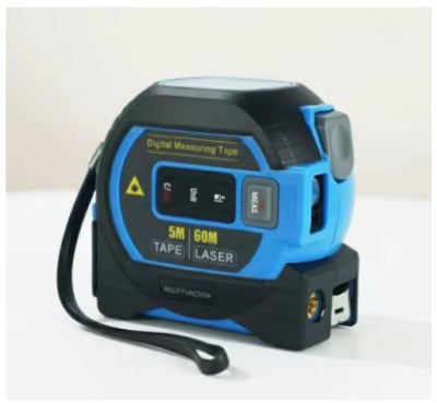 METRE LASER bleu 60m