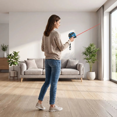 Metre laser bleu 60m pour distance