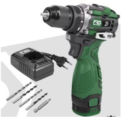 Perceuse visseuse 17 volts ensemble 