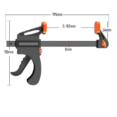 Serre joint de 20cm dimensions