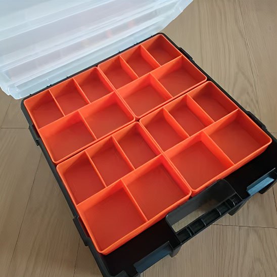 boite à outils de format grand 