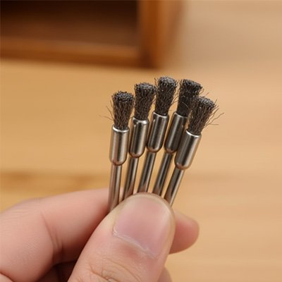 Brosse métallique perceuse de 3.17 x 40mm