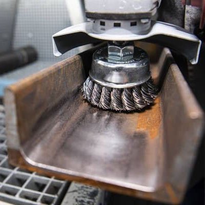 Brosse métallique perceuse enlever la rouille 