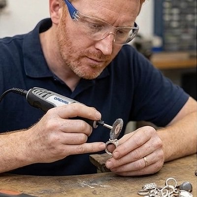Brosse métallique pour polissage