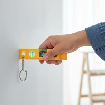 Bulle à niveau angle murales