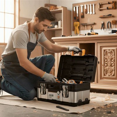 Caisse à outils grande capacité
