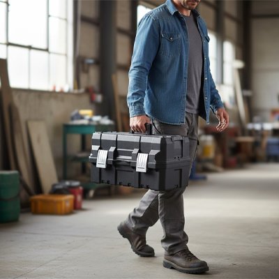 Caisse a outils rigide 