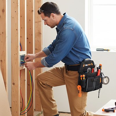 Ceinture porte outils de grande capacité