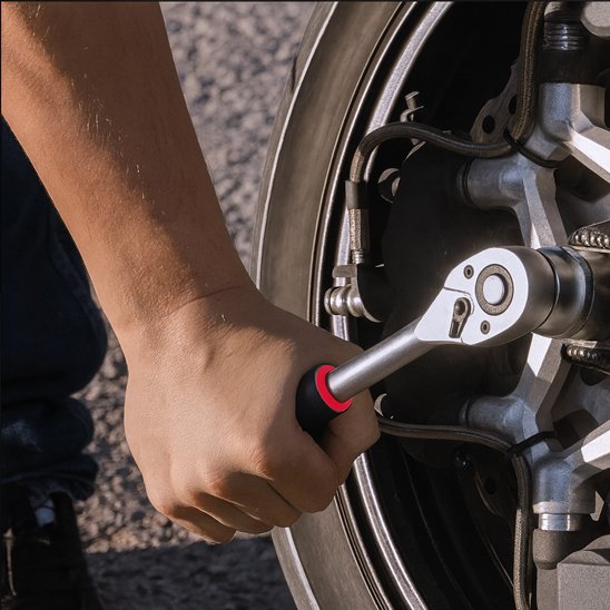 Clé à cliquet​ 150 mm pour reparation moto 