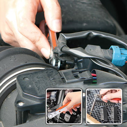 Clé à cliquet 38 dents choix de 3 ensembles 