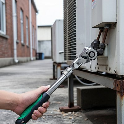 Clé à cliquet extensible 