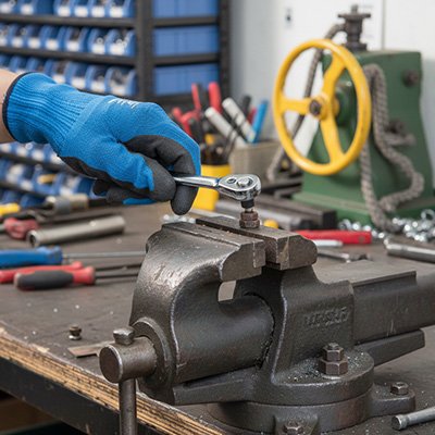 Clé à cliquet miniature reversible pour atelier