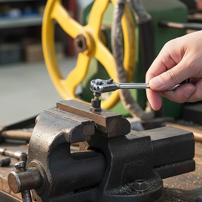 Clé à cliquet miniature reversible pour petit travaux 