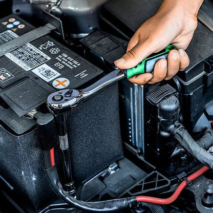 Clé à cliquet pour support de batterie auto 