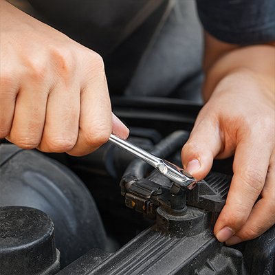 Clé à cliquet de 6.35mm pour réparation auto