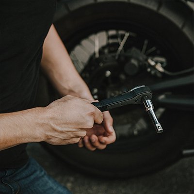 Clé à douille 38 pièces réparation moto