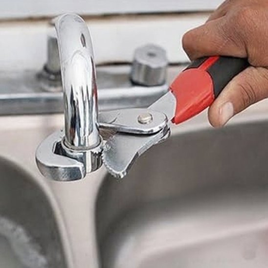 Clé à griffe pour robinet cuisine 