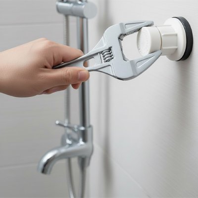 Clé à molette 6-68 mm pour serrage capuchon pvc