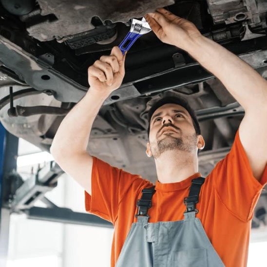 Clé à molette compacte pour reparation mecanique 