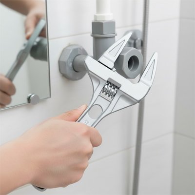 Clé à molette 6-68 mm pour boulon pvc plomberie 