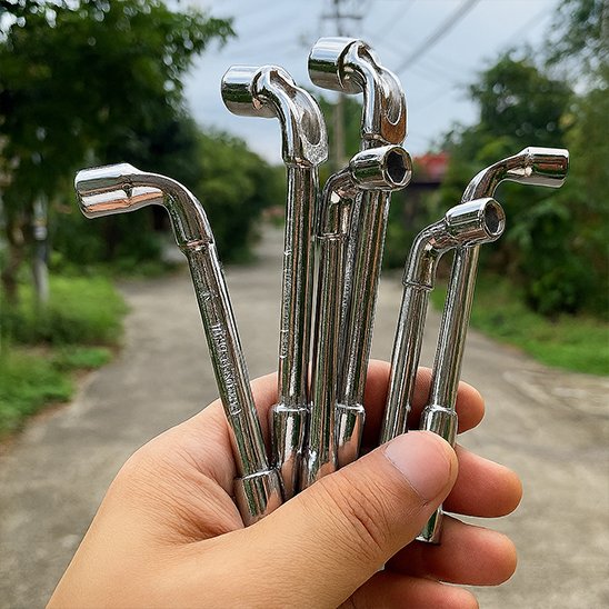 Cle a pipe de 7 pieces 