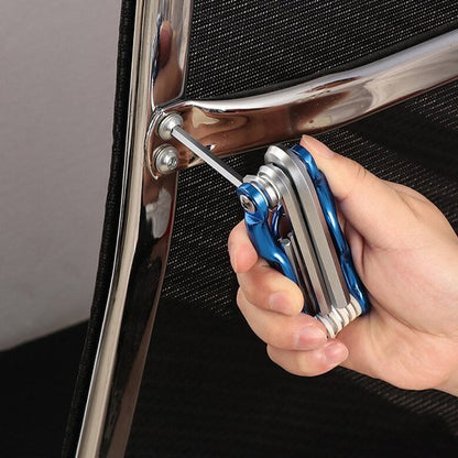 Cle allen pliante portable resserrage vis chaise metal