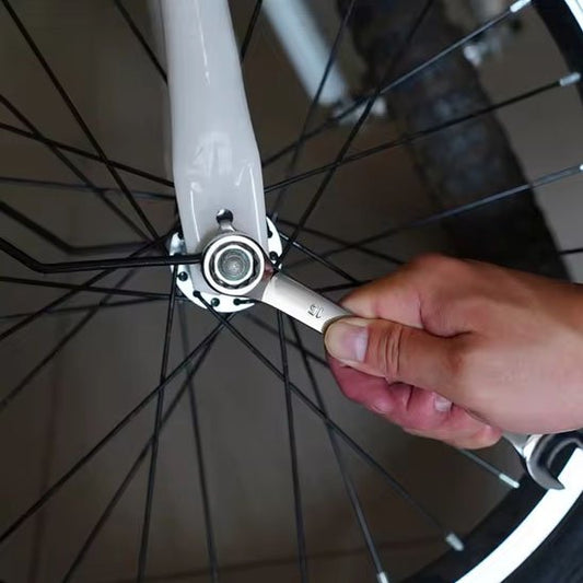 Clé plate à double extrémité réparation bicycle 