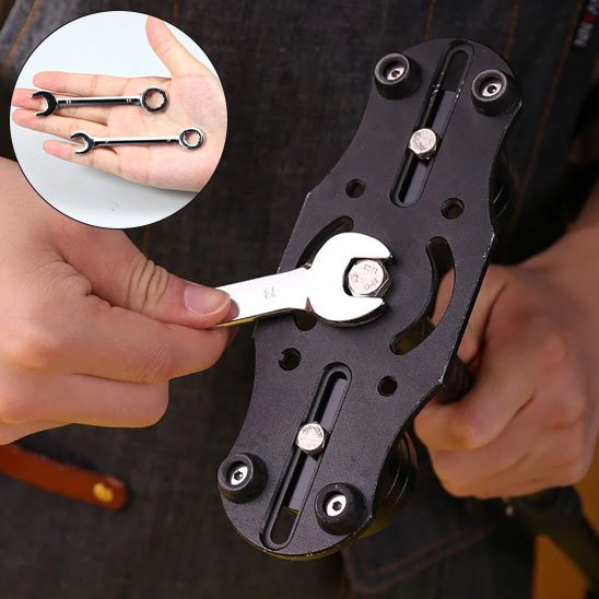 Clé plate jeu 10 miniatures pour variete  boulons 