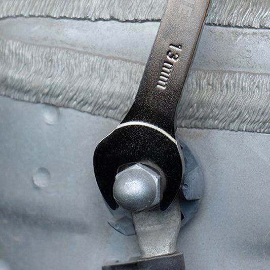 Clé plate mince professionnelle extrémité ouverte