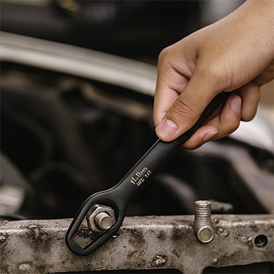Clé universelle auto-serrante 