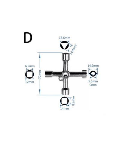 Clé universelle | Multifonction - Kit du bricoleur