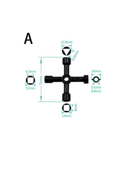Clé universelle | Multifonction - Kit du bricoleur