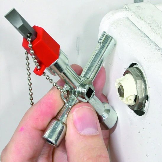 Clé universelle multifonction pour régulateur 
