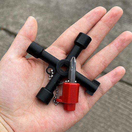 Clé universelle noir 