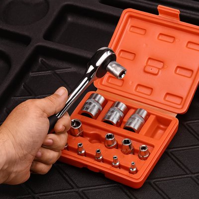 Coffret à douilles 14 pièces
