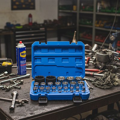 Coffret à douilles 21 pièces