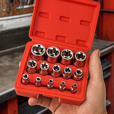 Coffret à douilles portable 