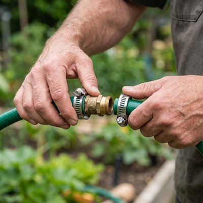 Collier de serrage pour boyau jardin 